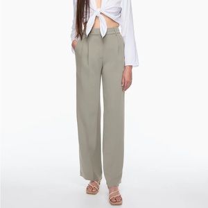 NEW Aritzia Effortless Pants Basalt Gray 2